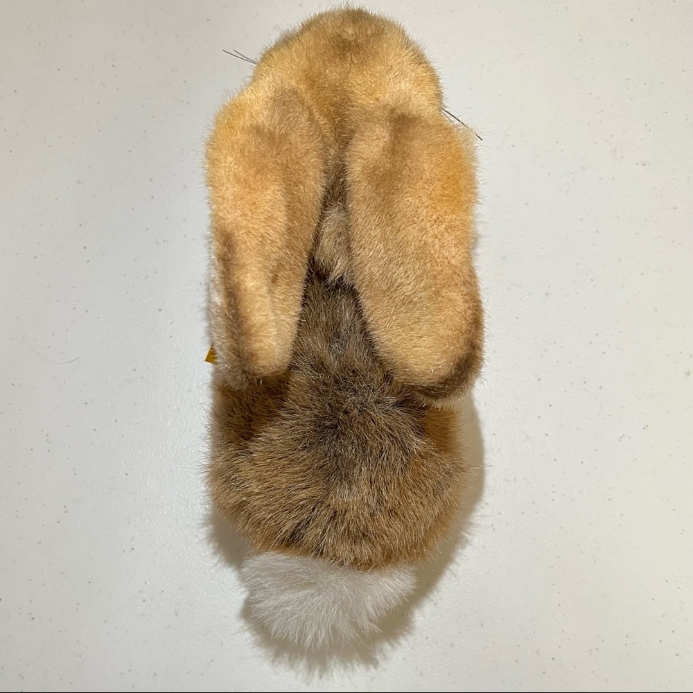 Steiff Poppel Rabbit Hare | Crouching - Picture 7 of 13